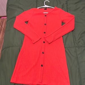 Coral pink dress, good condition